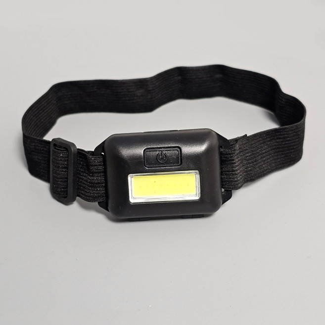 (1+1) 등산 캠핑 밤낚시 해루질 라이트 LED 헤드랜턴 건전지형, 2개, 블랙 헤드랜턴