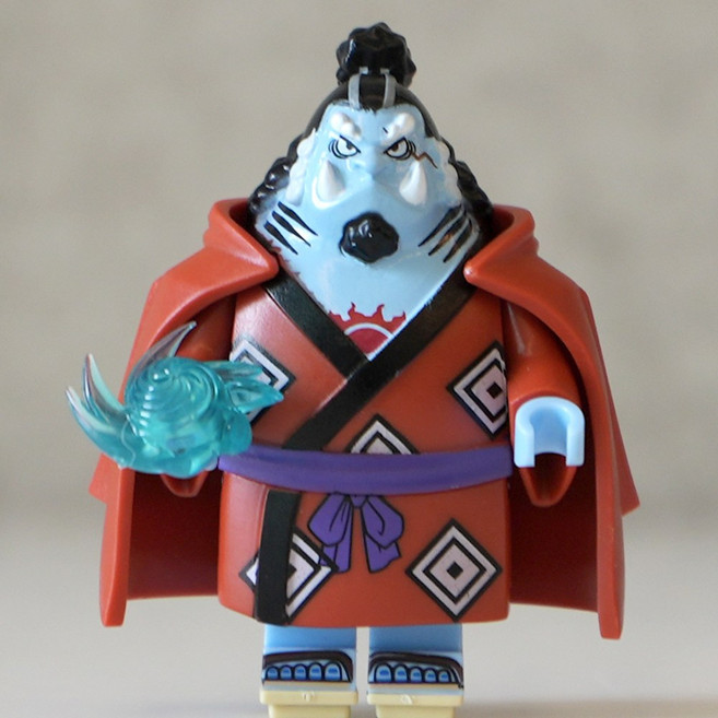 핸드브릭 팩토리 커스텀 미니브릭 피규어 원피스 해적 호환 블록호환, 100. 칠무해 징베, 1개