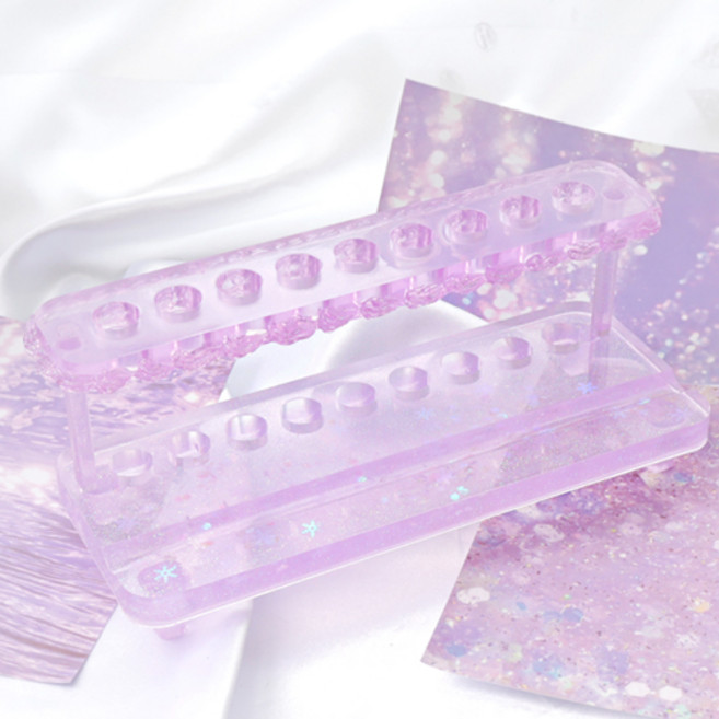 레진몰드 연필꽂이 투명 실리콘 몰드 쪼만한마을