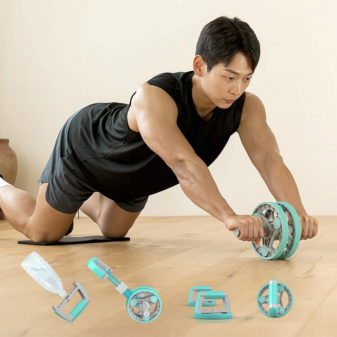 레토 5in1 멀티 AB슬라이드 코어 복근운동기구 홈트레이닝 LAS-M01, 멀티 AB슬라이드 LAS-M01