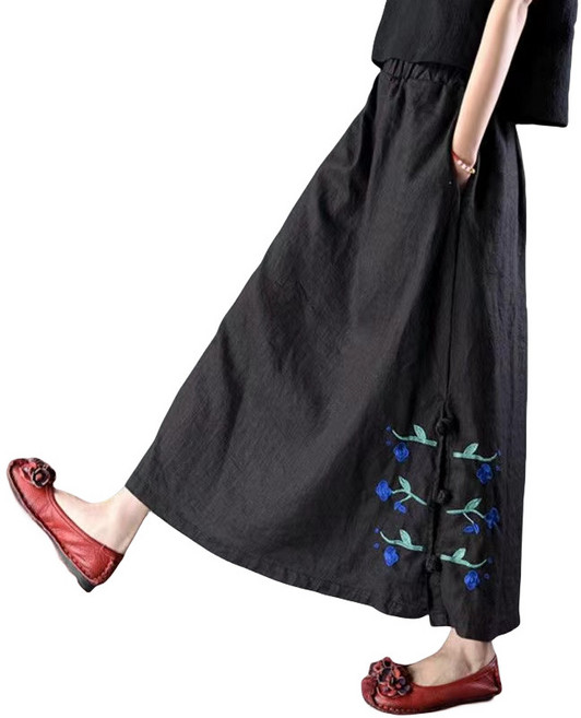 자칠 여자 여름 시원 모시치마 생활한복 개량한복 DC-051001