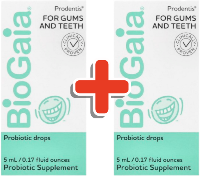 바이오가이아 프로덴티스 구강유산균 액상 프로바이오틱, 2개, 5ml