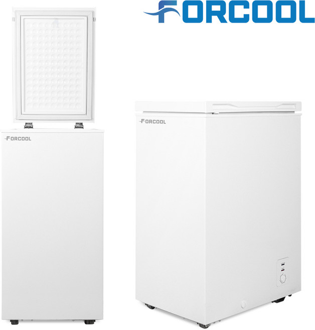 포쿨 미니냉동고 소형 가정용 업소용 FC-70BDW, 화이트 70L