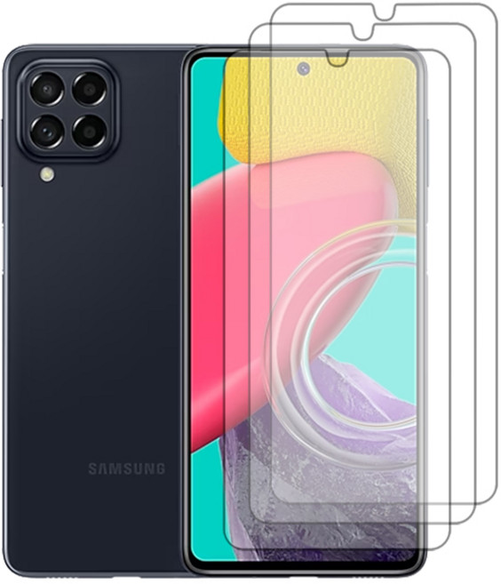 스톤스틸 1+1+1 갤럭시 퀀텀3 방탄 강화 유리 액정 보호 필름 (M536), 3개