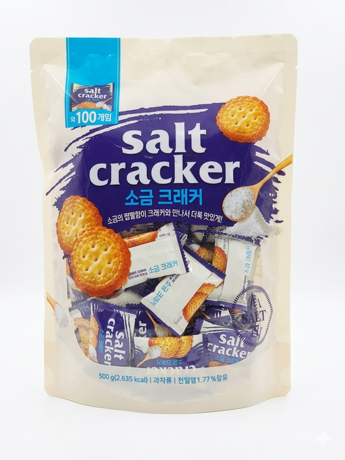 소금크래커, 2개, 500g