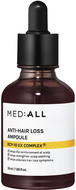 메디올 안티 헤어로스 탈모 증상 완화 두피 앰플, 1개, 50ml