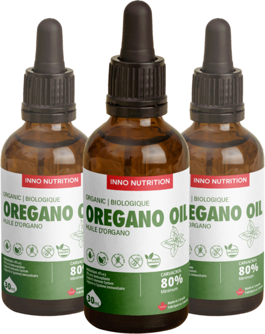 이노뉴트리션 천연 오레가노 오일 100% 원액 카바크롤 85% 함유 효능, 3개, 30ml