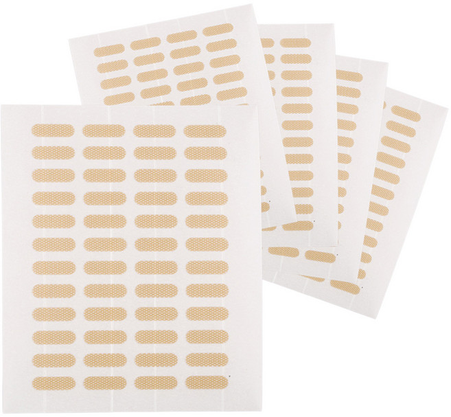 아이엘 5장세트 뉴 누드 그물형 쌍커풀테이프 쌍꺼풀 테이프 쌍테 단면 지속력좋은, 짧은미니, 1개