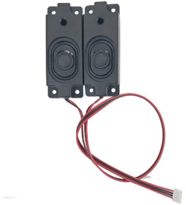 3080 18H13XD LCD TV 사각 스피커 8옴 3와트 PH2.0 4핀 1쌍, 1개