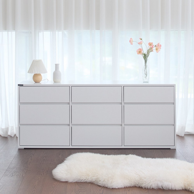 리드로퍼니처 마레 친환경 서랍장 E0등급 5size 2colors, 화이트