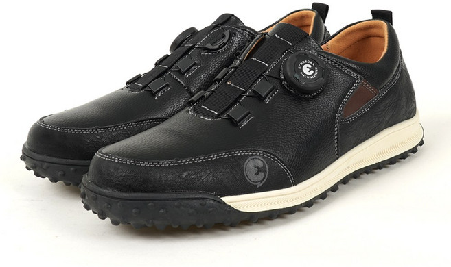 [에코로바]남성 다이얼 스파이크리스 생활방수 골프화 일상화 멀티 캐주얼슈즈 ER3834