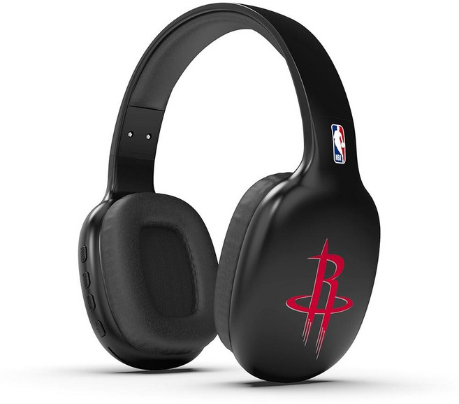 SOAR NBA 무선 오버 더 이어 블루투스 헤드폰 인디애나 페이서스_168016, 휴스턴 로켓