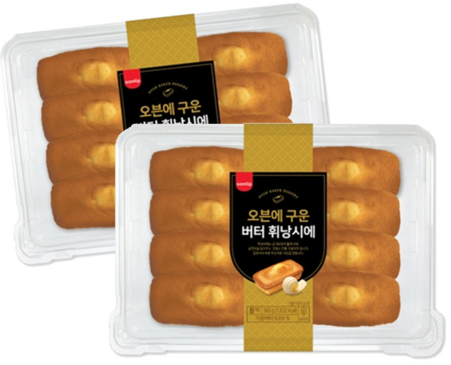 버터휘낭시에, 360g, 2개