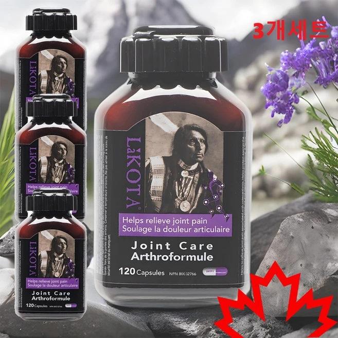 Lakota 천연 조인트 케어 미네랄영양소 글루코사민 연골 포뮬라 관절 120캡슐 3개, 120정 - 쿠팡