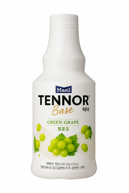 매일유업 테너베이스 농축액 청포도 1.2Kg, 2개