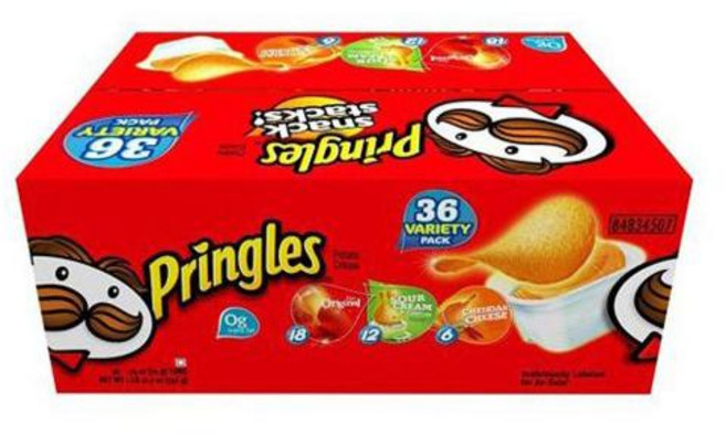 프링글스 감자칩 버라이어티 팩 21g x 36팩 3가지 맛 Pringles 3 Flavor Snack Stacks, 36팩 21g