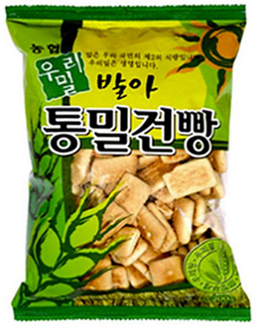농협 우리밀 발아 통밀 건빵, 20개, 200g