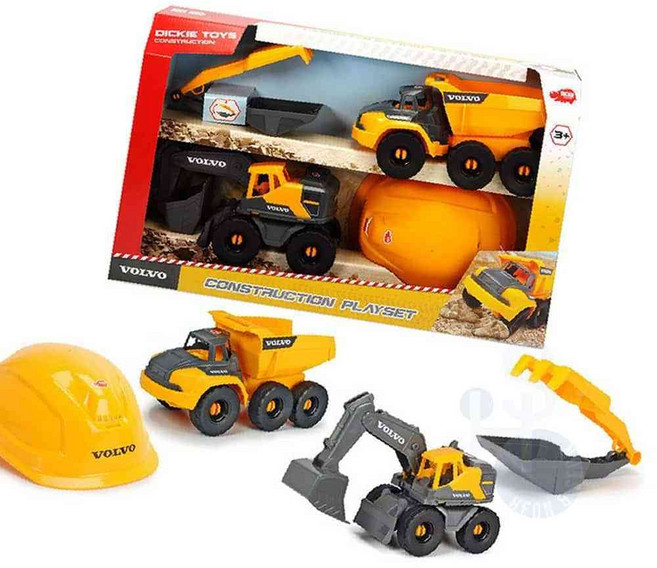 일안 디키토이즈 볼보 자동차 중장비 건설세트 66580 장난감 포크레인 차 완구 중장비장난감