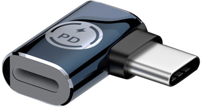 多功能轉接頭 支援PD快充 數據傳輸 適用於手機 平板電腦, lightning母 轉 Type-C公, 1個, 19mm