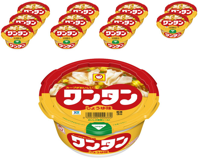 마루찬 완탕 쇼유 맛, 12개