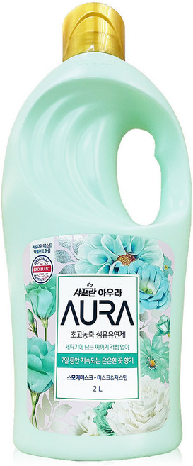 샤프란 아우라 스모키머스크 용기 2L x 6
