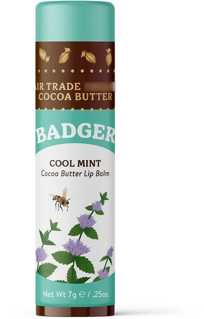 뱃저 코코아 버터 립 밤 7g, Cool Mint, 1개 - 쿠팡