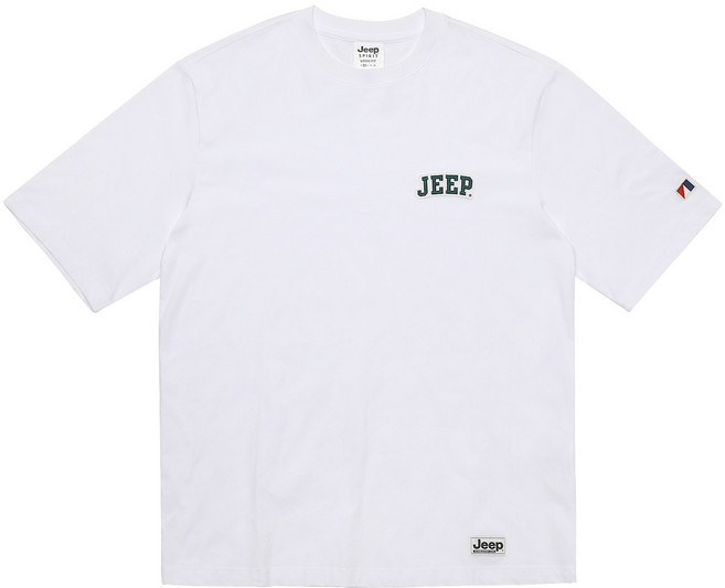 지프 24S/S 오버핏 와펜로고 반팔티셔츠 JP6TSU151