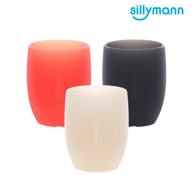 실리만 실리콘 욕실 양치컵 WSS303, 로즈코랄