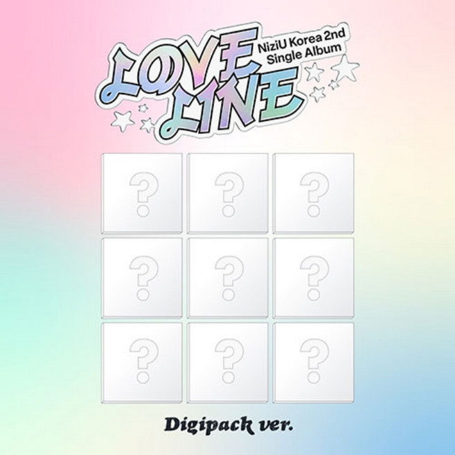 니쥬 NiziU - 싱글2집 [LOVE LINE] (디지팩) 9종 중 1종 랜덤