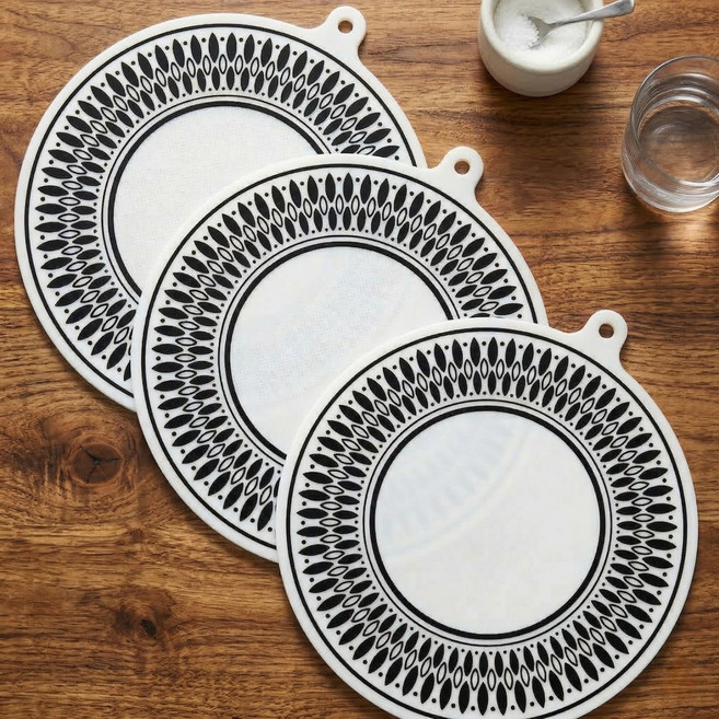 베로츠 300도내열 인덕션 보호매트, 3개, 화이트