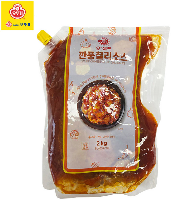 푸드드림 오쉐프 깐풍칠리소스2kg(아이스포장), 1개, 2kg