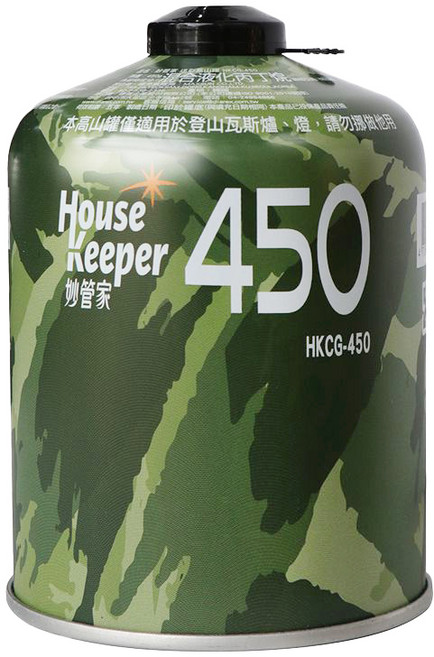 House Keeper 妙管家 高山瓦斯罐, 450g, 1罐