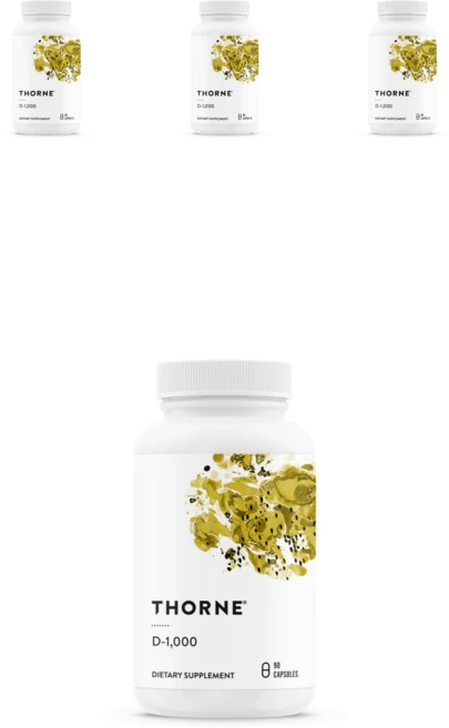 쏜리서치 D 1000 베지테리안 캡슐, 90정, 4개 - 쿠팡