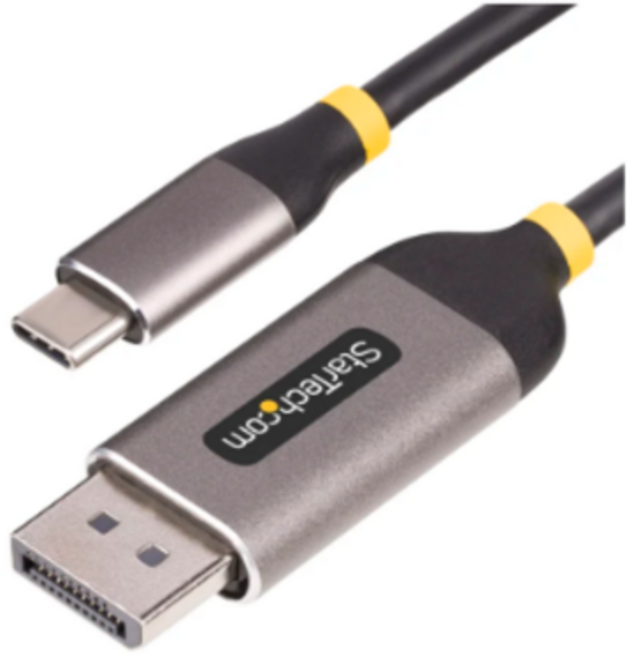 StarTech com USB C to 디스플레이 포트 어댑터 케이블 (142-USBC-DP-8K-10F)