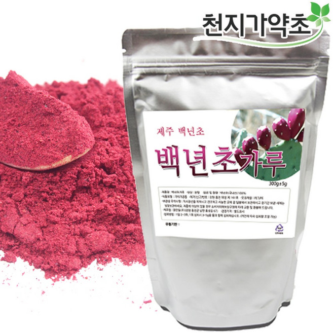 국산 백년초 가루 100% 백년초열매, 1개, 300g