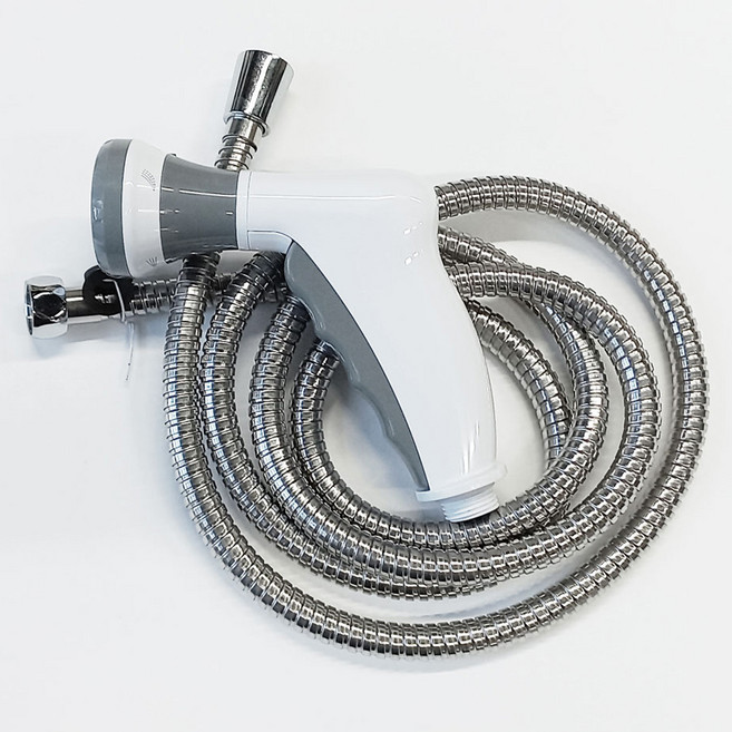 욕실 베란다 정원 세차 스프레이건 세트, 원예청소용 스프레이건 1.5M세트, 1세트