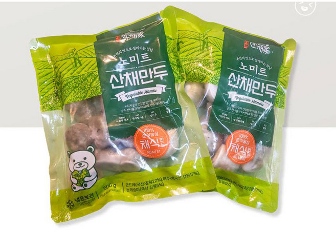 태백산채마을 산채가 노미트 산채만두, 480g, 1개