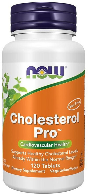 나우푸드 nowfood 영양제 콜레스테롤 프로 태블릿 120정, Standard Packaging, 1개