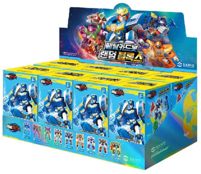 메탈카드봇 랜덤 블록스(8개세트), 메탈카드봇 랜덤 블록스(8종 세트)