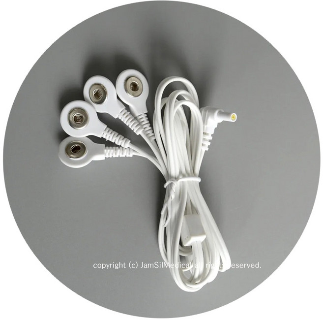 휴비딕 휴비케어 저주파 자극기 패드 연결선 (4패드용-1개) 호환기종 HMB-3000 HMB-5000