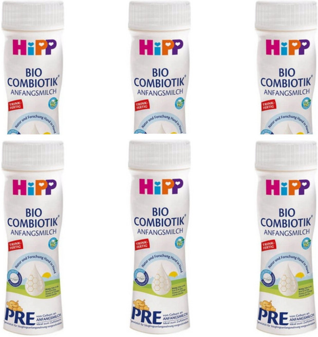 힙 HIPP 액상분유 프레 200ml 6병