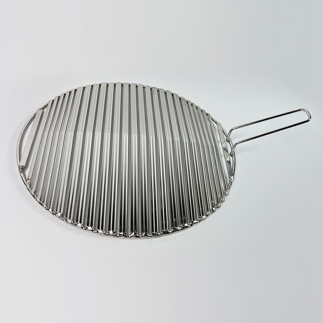 [레스토] 국내산 스텐석쇠 불판 구이판 업소용 가정용 캠핑용, 1개