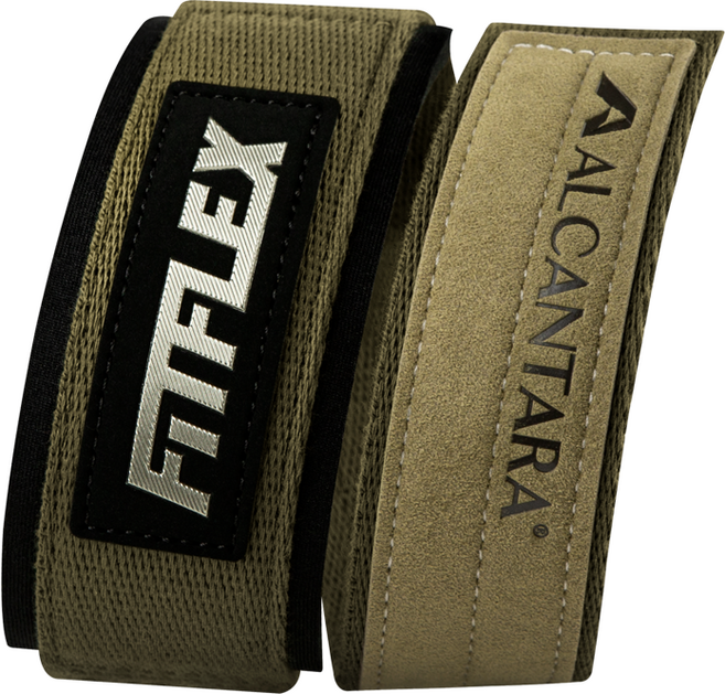 핏플렉스 알칸타라 헬스 스트랩, 마티니카키, 1세트