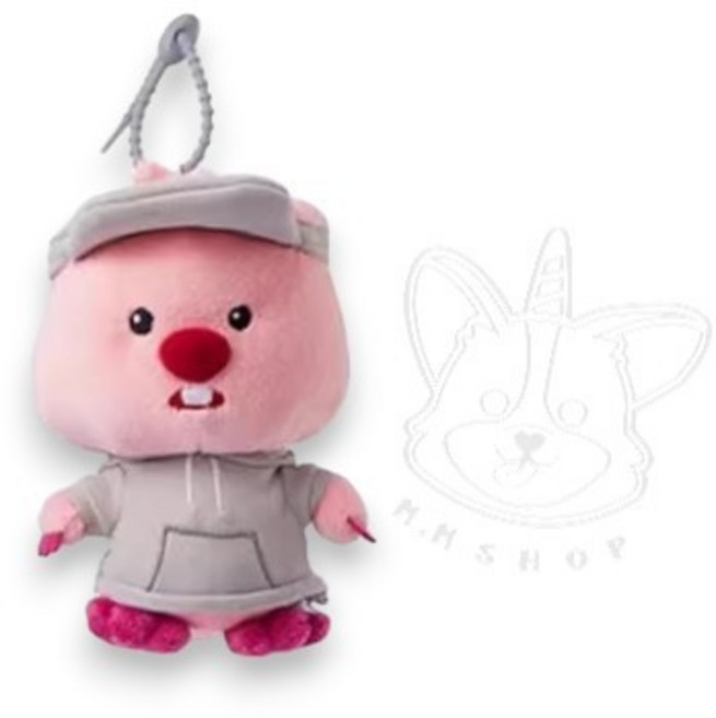 名創優品 Loopy 讚萌露比系列 百變露比OOTD公仔掛飾盲盒, 1個, E款/運動#不補 X1B01