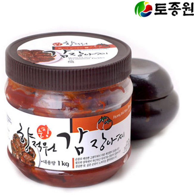 토종원 감 장아찌 1kg 순창전통, 1개