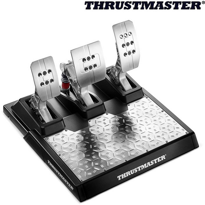 트러스트마스터 T-LCM 로드셀 레이싱 패달 (한국공식 PC XBOX PS4 3페달), 1개