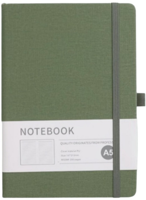 꼬까 A5 180도 펴지는 만년 다이어리, 그린