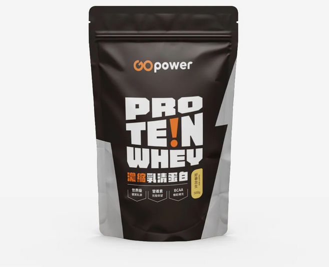 GOPower 果果能量 濃縮乳清蛋白飲 好事花生 口味 健身 蛋白質補充, 500g, 1包
