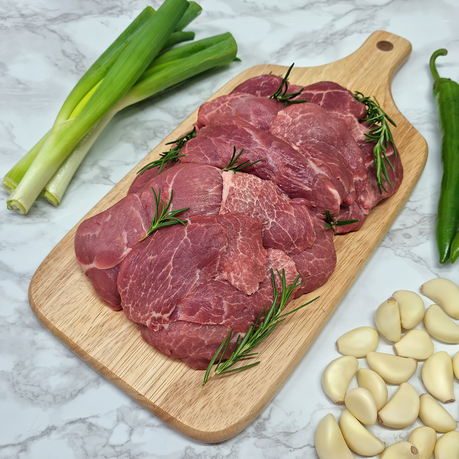 신선푸드 국내산 1등급 한돈 돼지고기 부채살 앞다리살 돈전지 냉장 (제육용/불고기용/찌개용) 1kg 1개