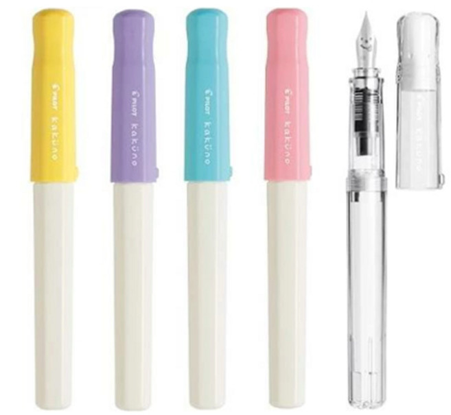 파이롯트 카쿠노 만년필, F, 소프트핑크